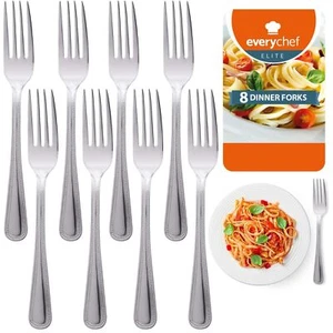 4-16pk Stainless Steel Dinner Forks Cutlery Dining Table Kitchen Set Pastry Cake - Picture 1 of 21