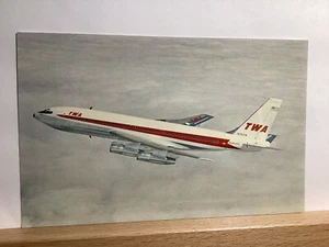 TWA Boeing 720-051B (N793TW) - Postal vintage - Imagen 1 de 3