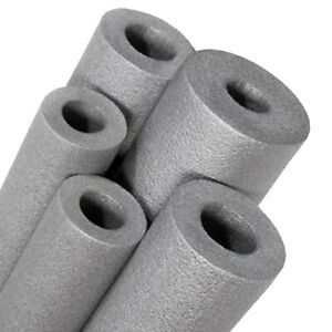 Grey Foam Pipe Insulation / Tube Lagging Wrap Roll Copper Pipe Lag.