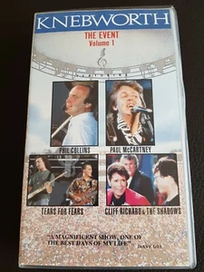 KNEBWORTH - THE EVENT VOLUME 1 - VHS VIDEO Kassette (4010946160061) - Rar - Bild 1 von 5