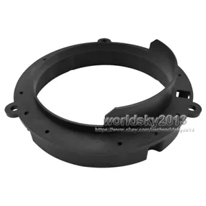 2pcs 6.5" inch Car Speaker Spacer Ring Adaptor Plastic Brackets Mounting Adapter - Picture 1 of 6