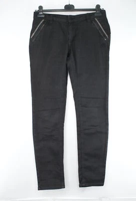 Glückstern Petra Damen Jeans Gr. W28 L30 Hose Denim Schwarz Baumwolle #CC-31 - Bild 1 von 4