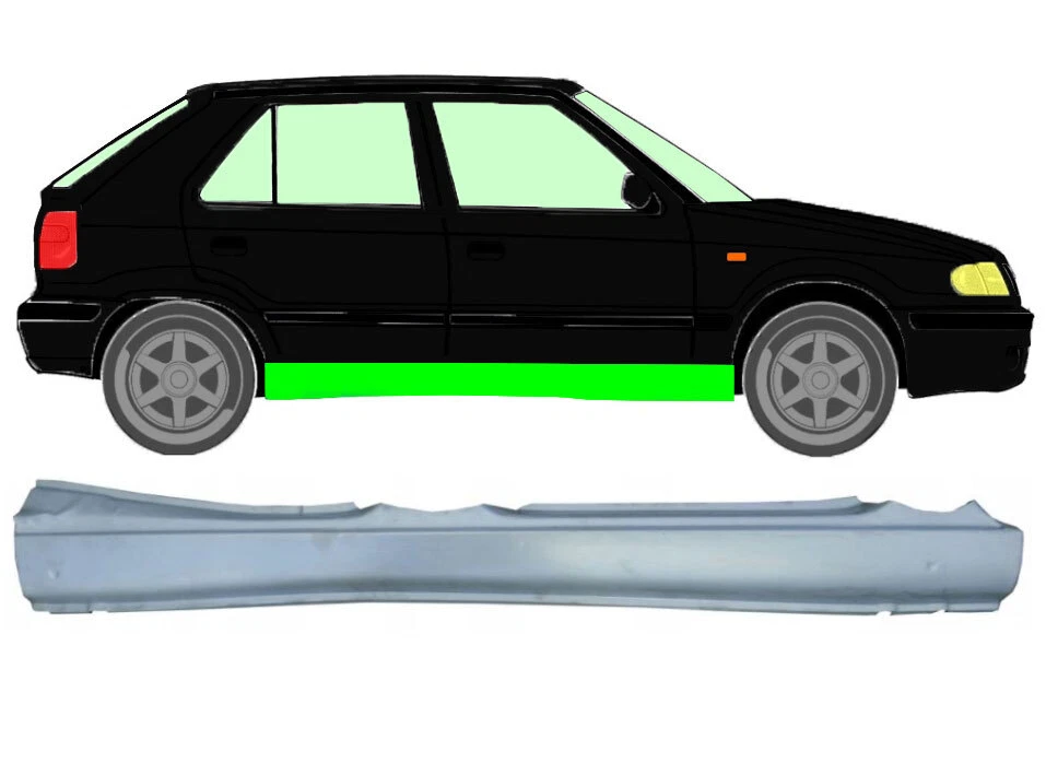 Sill For Skoda Felicia 1994 – 2001 Right Foto 1 de 3