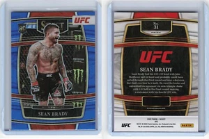 2022 Panini Select UFC Holoblau silber #31 Sean Brady - Weltergewicht - Bild 1 von 1
