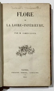 James Lloyd - Flore de la Loire-Inferieure 1844 / Botanique Botanik - Imagen 1 de 1