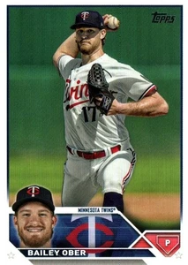 Bailey Ober P Twins Topps Baseball Card #US301 2023 - Picture 1 of 2
