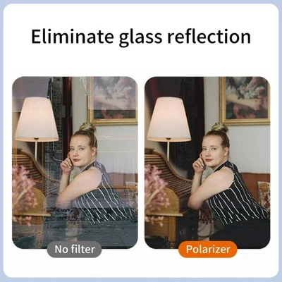 52mm Camera Filter Improves Contrast Layer Definition Alcohols Swab And Cloth - Image 1 of 4