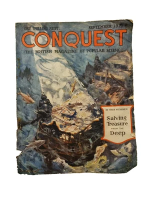 CONQUEST - THE MAGAZINE OF POPULAR SCIENCE SEPTEMBER 1921 - Image 1 of 4