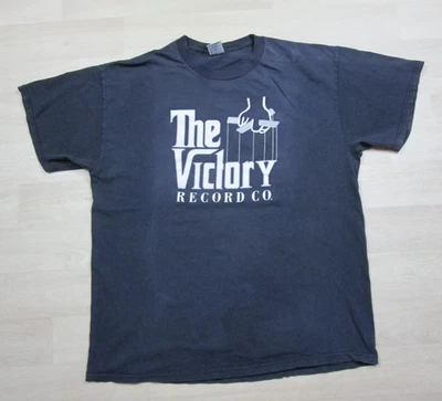 Camiseta Vintage Original Straight Edge Hardcore Punk Rock Victory Records (XL) Foto 1 de 4