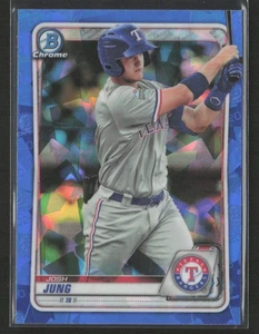 Josh Jung 2020 Bowman Sapphire #BCP-113 Texas Rangers - Picture 1 of 2