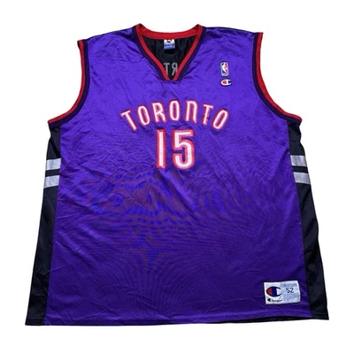 Camiseta Vince Carter Toronto Raptors Campeón Vintage NBA Baloncesto Talla 52 2XL Foto 1 de 4
