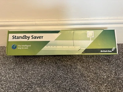 British Gas Standby Saver 6-Gang Multi-Socket Extension for Energy Saving - Image 1 of 4