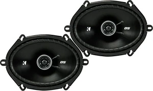KICKER 43DSC6804 CAR 6X8 DS SERIES 2-WAY COAXIAL SPEAKERS PAIR SET 4-OHM DSC6804 - Picture 1 of 3