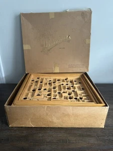 Vintage 1950 Brio Labyrinth Wooden Game with Original Box!! - Picture 1 of 10