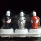 GOOD2GROW Spouts TOPPER 3 pack Marvel SPIDERMAN Miles Moral Special RARE Silver