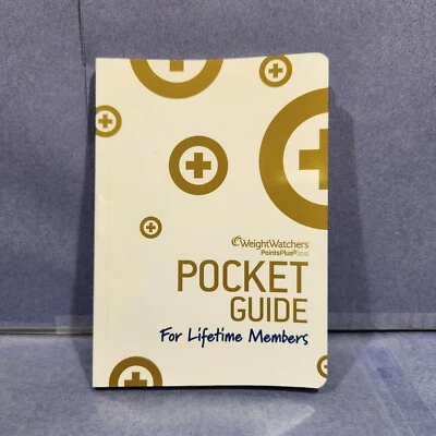 Weight Watchers/WW Points Plus 2012 Pocket Guide A-Z Food List Values White/GOLD Foto 1 de 4