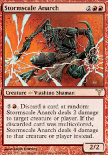 Stormscale Anarch - Foil ~ Moderately Played Dissension MTG Magic UltimateMTG Re - Image 1 of 1
