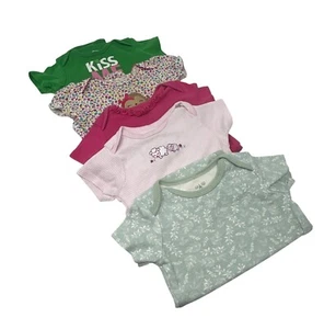 Baby Mädchen - 6 Bodys - zwei Größen 6-9 Monate, drei Größen 6-12 Monate - Bild 1 von 8