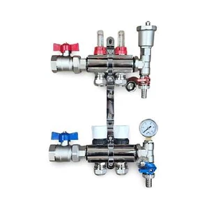 2 ZONENKRÜMMER FÜR UNTERBODENHEIZUNGSROHRANSCHLÜSSE 15 MM 16 MM - Bild 1 von 9