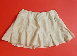 Reebok Women's White Athletic Tennis Golf Pleated Skort Skirt! Size S