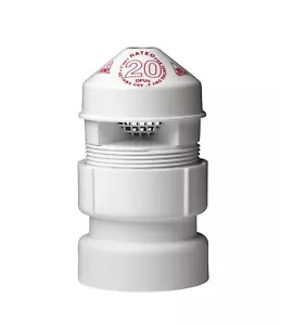 Oatey 39017 Sure-Vent Air Admittance Valve with 1-1/2-Inch by 2-Inch PVC Adapter - Picture 1 of 1