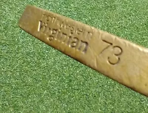 NORTHWESTERN VIRGINIAN 73 PUTTER DE DOS VÍAS CON EJE DE ACERO DE 36" DE COLECCIÓN - Imagen 1 de 13