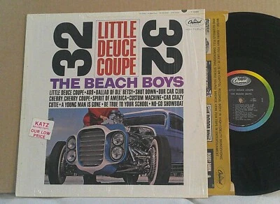 The Beach Boys "Little Deuce Coupe" 12"LP Capitol T-1998 MONO Shrink 1963 EX/VG+ - Image 1 of 4
