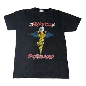 Camiseta Vintage Vinilo Mötley Crüe Dr Feel Good Band Talla Pequeña 2007 Touring - Imagen 1 de 6