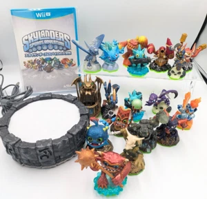 Nintendo Wii U Skylanders Spyro’s Adventure Japanese Version & 17 Figures Portal - Picture 1 of 9