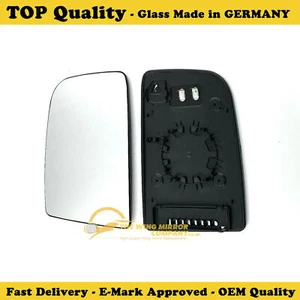 Fits Mercedes Sprinter 2012 to 2018 LHS, Covex Wing Mirror Glass Heated Base - Picture 1 of 4