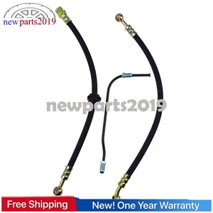 Front Disc Brake Upper & Lower Side Hose w/Pipe Kit For Honda CB350F/450/550/750 - Picture 1 of 12