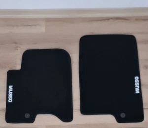 Alfombrillas delanteras de coche para SsangYong Grand Musso 2018-2024 revestimiento de alfombra impermeable - Imagen 1 de 4