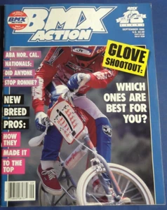 BMX ACTION MAGAZIN-SEPT 1986-TOBY HENDERSON-SUPER VIPER TEST-BULLFROG ABA LAGER - Bild 1 von 6