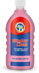 Big D Window Clean Polishing Cream for Mirrors Glass & Shiny Surfaces 500ml - Picture 1 of 1