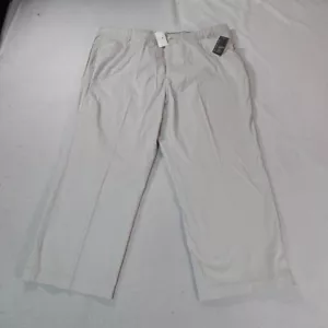 Lee Pants Womens 24 Petite Beige Stretch Wide Leg Business Career Office 42x27 - Picture 1 of 23