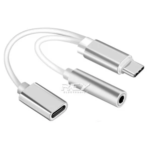 Adaptador USB Tipo C a Jack Hembra / USB Tipo C para OUKITEL K5000 v504 - Foto 1 di 2