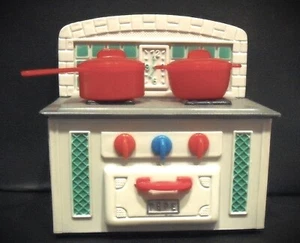 Vintage - Antique toy stove made in Portugal by PEPE - 1960's - Picture 1 of 7