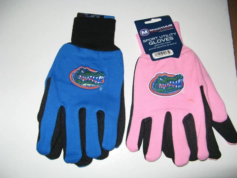 TWO  PAIR OF FLORIDA GATORS, SPORT UTILITY GLOVES FROM FOREVER COLLECTABLE Cover