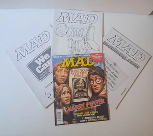 4 MAD Magazine Harry Potter & Dust Jackets  Issue # 424, 443, 412 + 391  - Picture 1 of 17