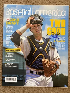 Joey Bart Signed Rookie Baseball America Magazine Pirates Georgia Tech MLB NL - Picture 1 of 3