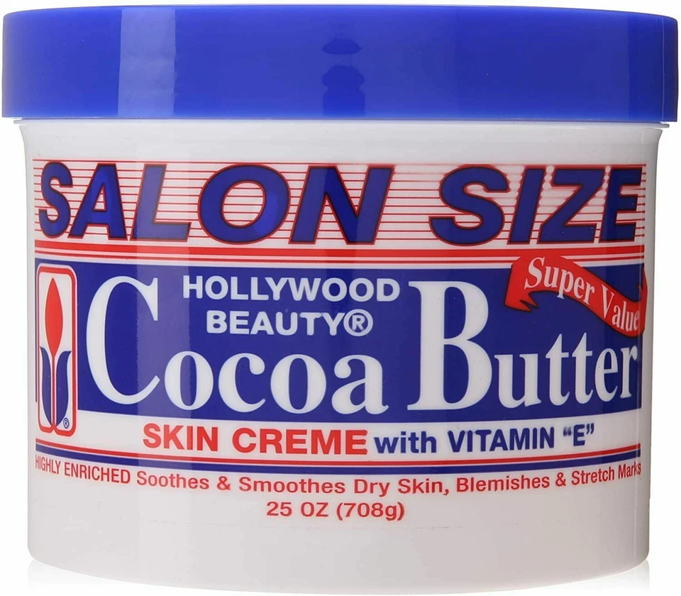 Hollywood Beauty Kakaobutter Creme Glas 25,oz - Bild 1 von 1