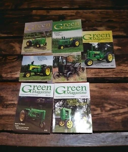 John Deere Tractor : Green Magazine Lot Of 7 Used Newstand 2021 To 2022 Farming - Imagen 1 de 13