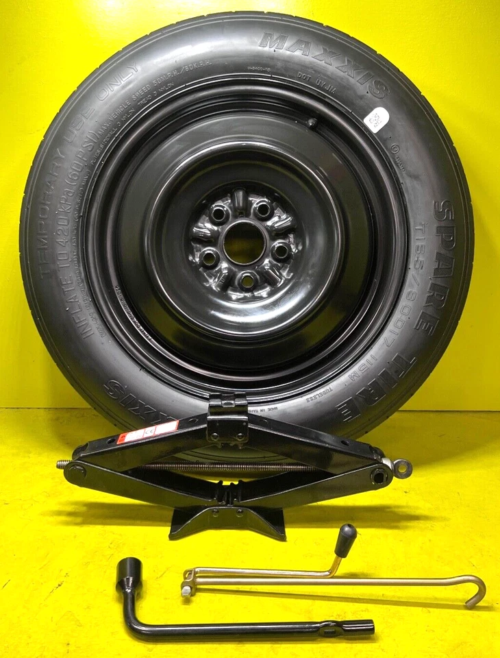 SPARE TIRE 17" WITH JACK KIT FITS:2015 2016 2017 LEXUS NX 200T, NX200T - Image 1 of 1