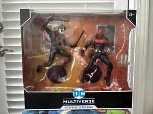NEW McFarlane Toys DC Multiverse Red Hood & Nightwing 7" Action Figure 2-Pack - Picture 1 of 5