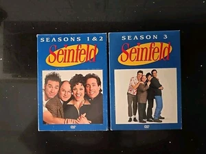 Seinfeld DVD Seasons 1-3 Series TV Show (2 Box Set Lot) - Picture 1 of 2