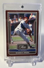 2023 Panini Three And Two Baseball Warren Spahn  Bases Loaded /3