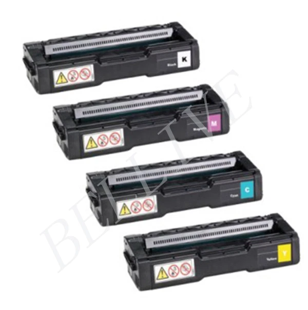KI 4 Toner per Ricoh Aficio SP C221SF SP C222SF SP C240DN C240SF 407642 BL - Immagine 1 di 1