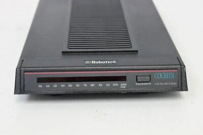 US ROBOTICS 000954-00 COURIER V.34 FAX WITH V.32 BIS MODEM CJE-0263 NO AC - Image 1 of 3