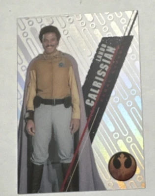 2016 Topps Star Wars High Tek Pattern 1 Form 1 #SW-4 Lando Calrissian Rebel Gen. - Image 1 of 2