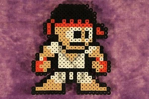 Street Fighter - Ryu - Imán o montaña rusa - Imagen 1 de 5